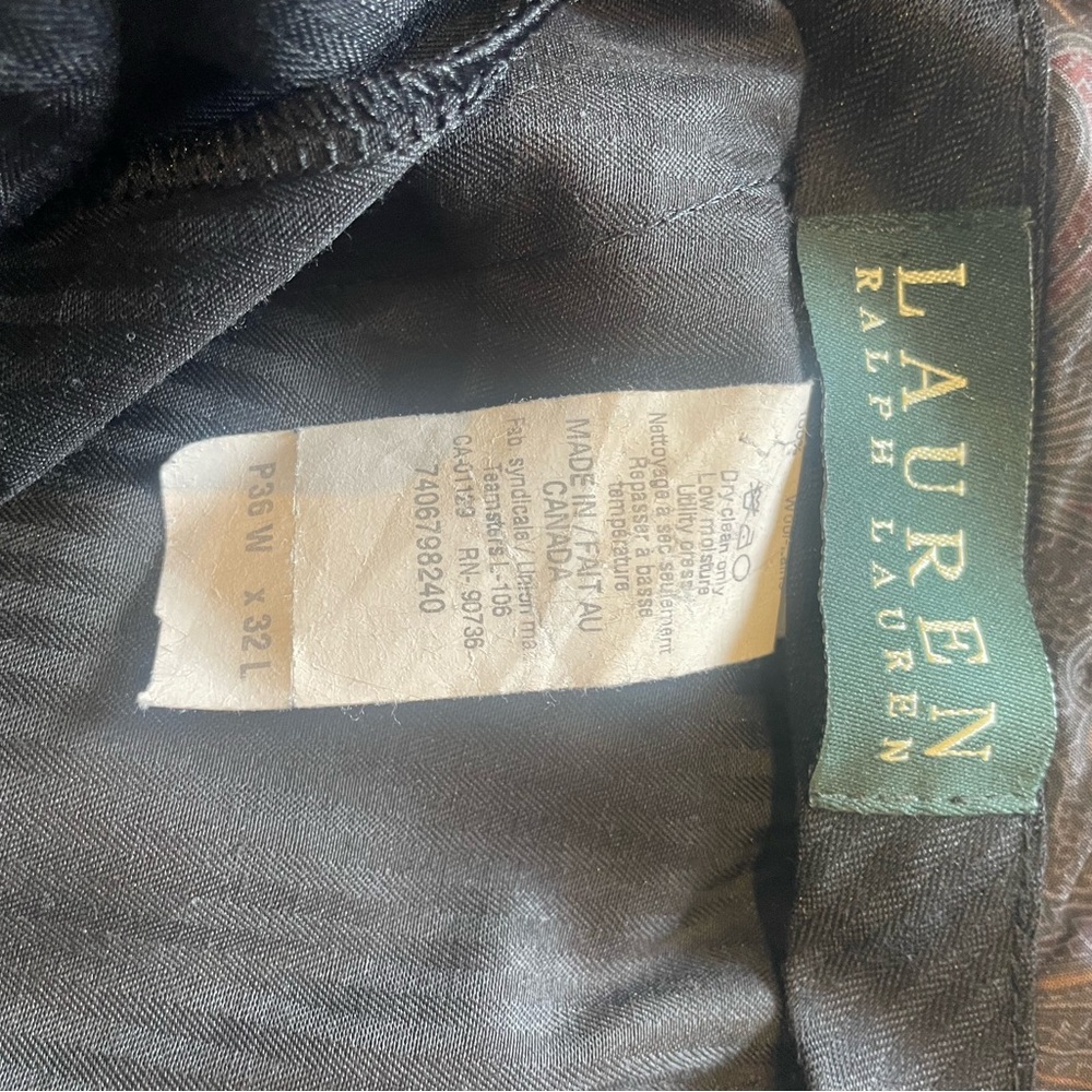 Ralph Lauren Charcoal with Light Blue Check Suit - Picture 9 of 9